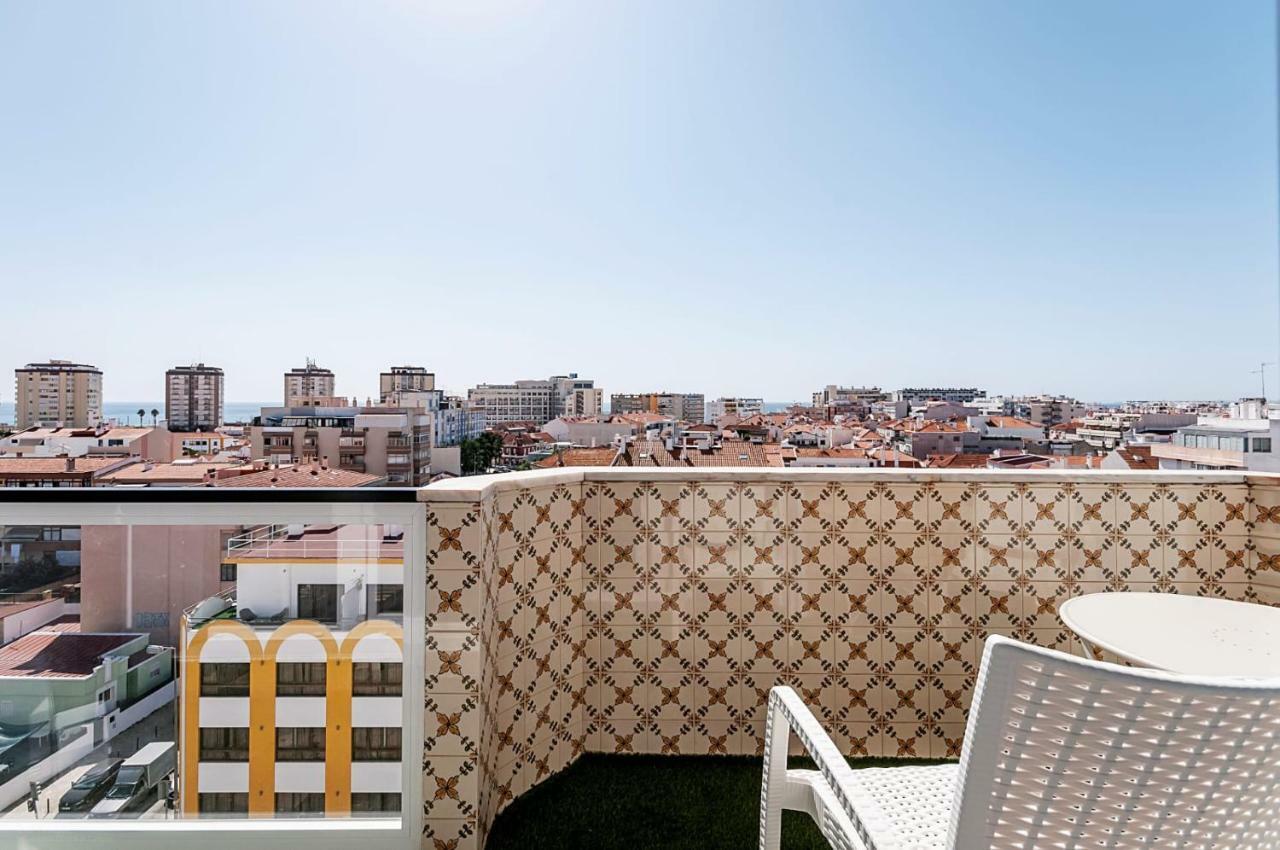 Lovely Lisboa Costa Da Caparica Seaview Apartment Zewnętrze zdjęcie