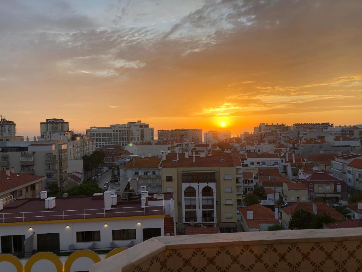 Lovely Lisboa Costa Da Caparica Seaview Apartment Zewnętrze zdjęcie